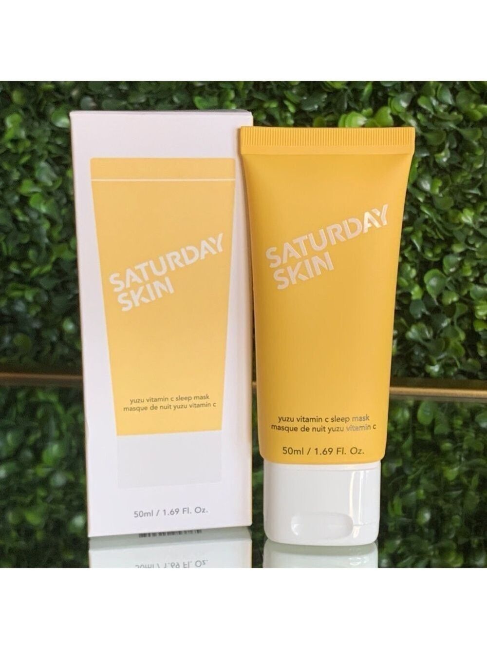 Saturday Skin Yuzu Vitamin C Sleep Mask | NEW | K-Beauty | 50mL | Sealed